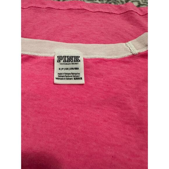 Victorias Secret "PINK" Short Sleeve T-Shirt Size S - Picture 4 of 6